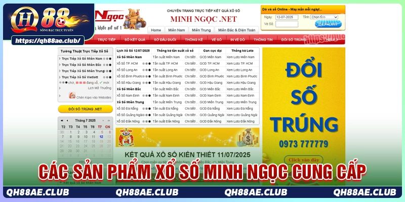 Top 3 sản phẩm hấp dẫn xổ số minh ngọc cung cấp